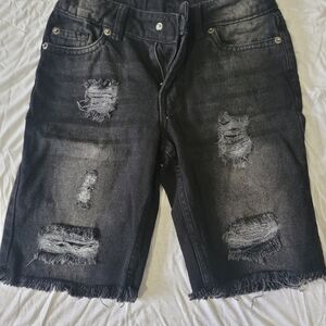 Buffalo David Bitton Parker Slim Fit Black Denim